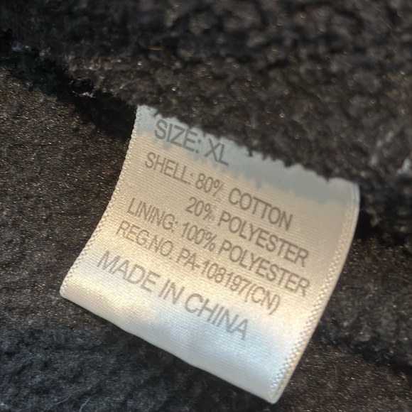 NFL Pro Line Detroit Lions Sweatshirt Jacket Men's Size Extra Large - Picture 8 of 9